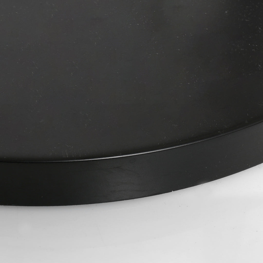 Lampadaire arqué en métal noir abat-jour dôme verre fumé – H230 cm
