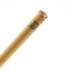 Pailles réutilisables en bambou naturel avec brosse de nettoyage – Lot de 10