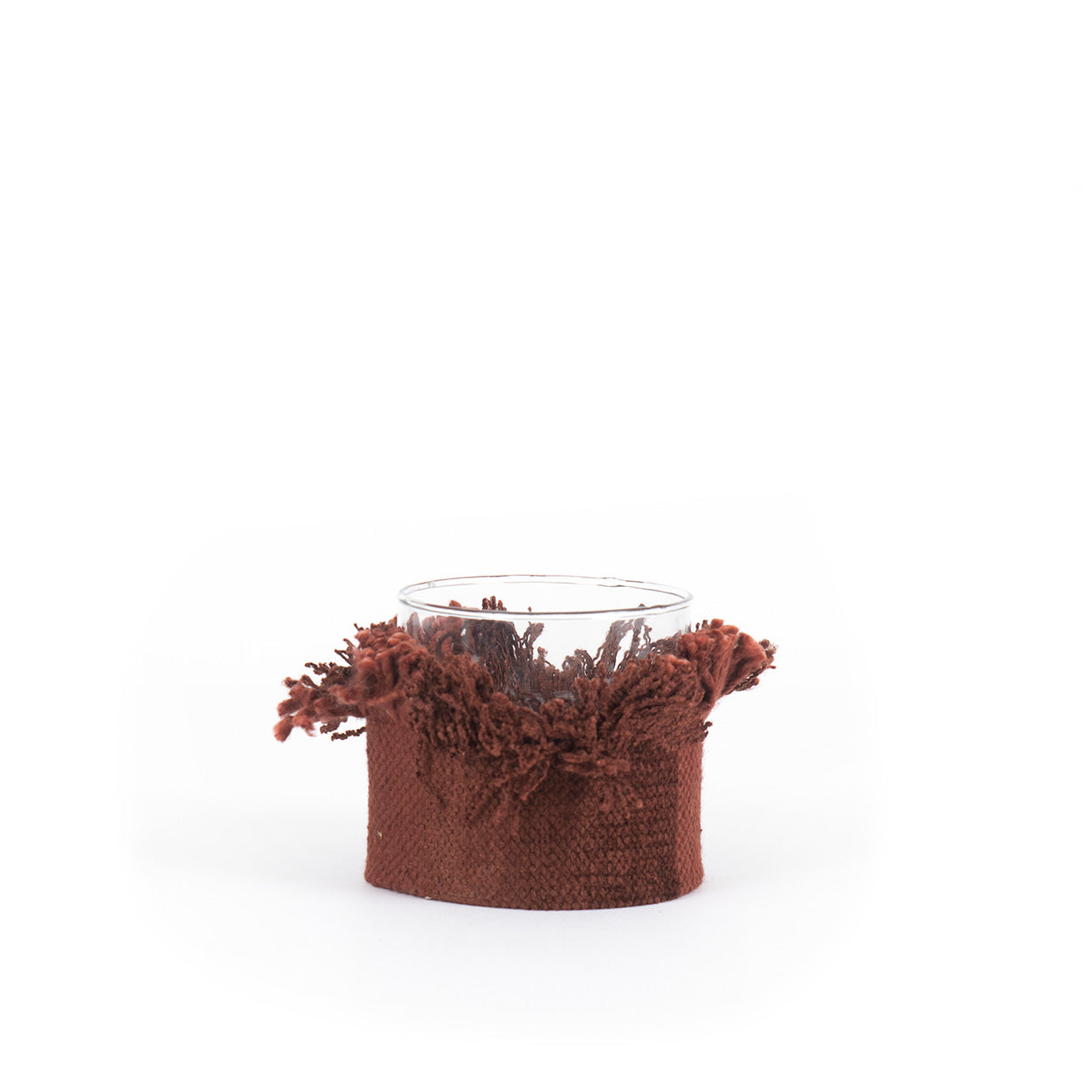 Bougeoir en velours bordeaux 8 cm – Oh My Gee S