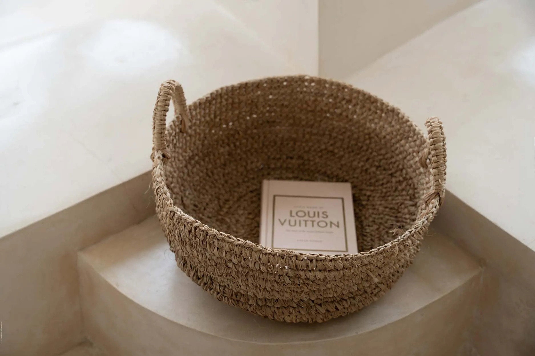 Les plateaux de paniers en raphia - Naturel - L