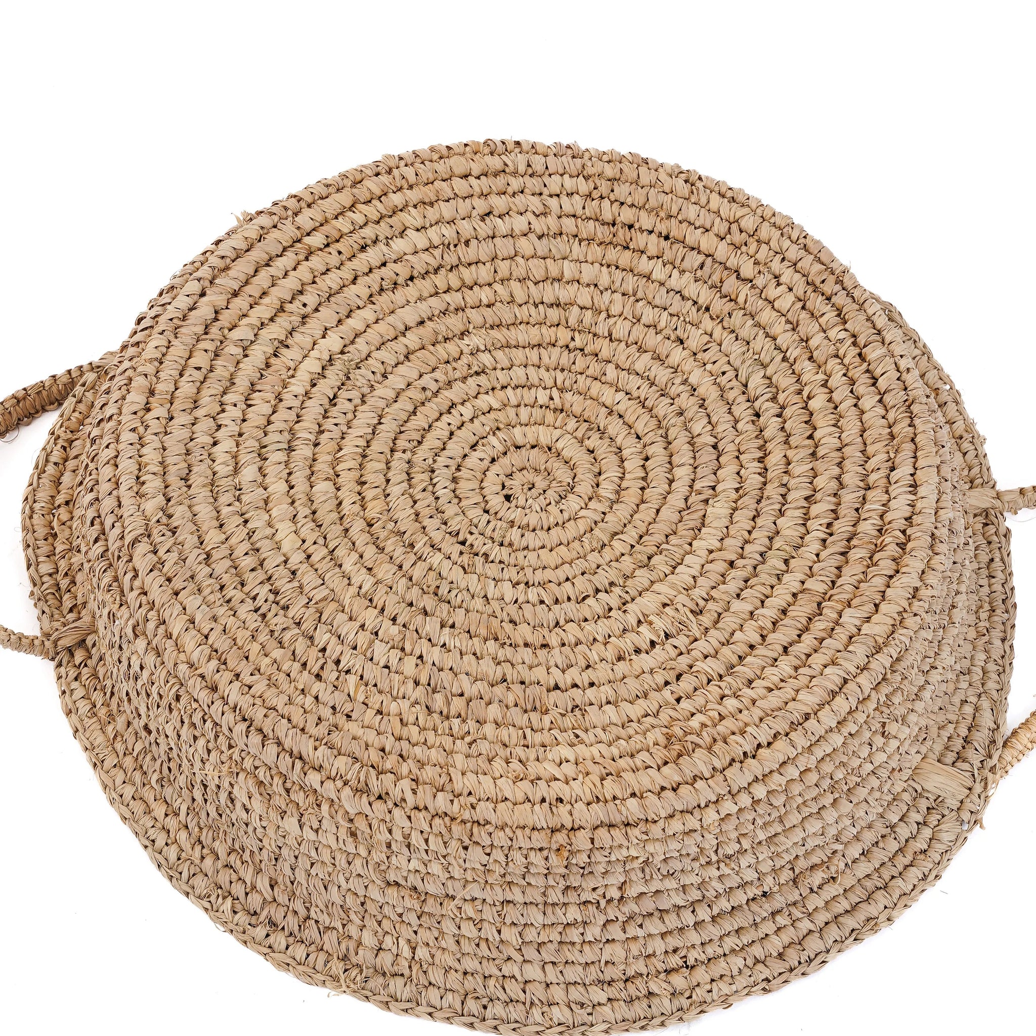 Les plateaux de paniers en raphia - Naturel - L