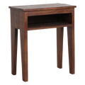 Table de chevet en bois recyclé marron niche ouverte – 50x30 cm