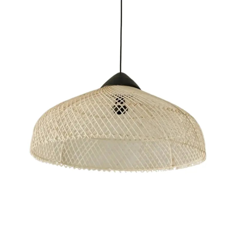 Abat-jour en rotin 40 cm