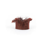 Bougeoir en velours bordeaux 8 cm – Oh My Gee S