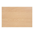 Console 2 tiroirs en bois de chêne clair naturel, grain lisse, 100x30 cm