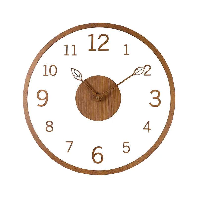 Horloge murale transparente