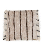 Housse de coussin en coton blanc 60x60 cm carré
