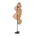 Lampe rotin à poser au sol