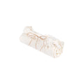 Nappe en lin blanc carré - 150x150 cm