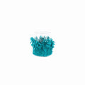 Photophore en coton tricoté – Aqua tressé – H11 cm