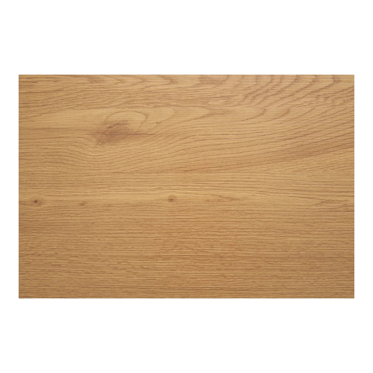 Plateau en bois de chêne clair naturel avec grain et nœuds subtils
