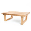 Table basse en teck recyclé naturel 110x70 cm