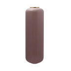 Vase art déco cylindrique mauve avec bord en or, Bodenvase Art Deco 190 Altrosa Gold